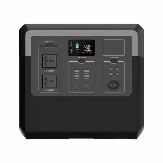 새로운 특별 디자인 핫 세일 2400W 야외 휴대용 비상 에너지 저장 전원 공급 장치 AC/DC 블루투스 WiFi